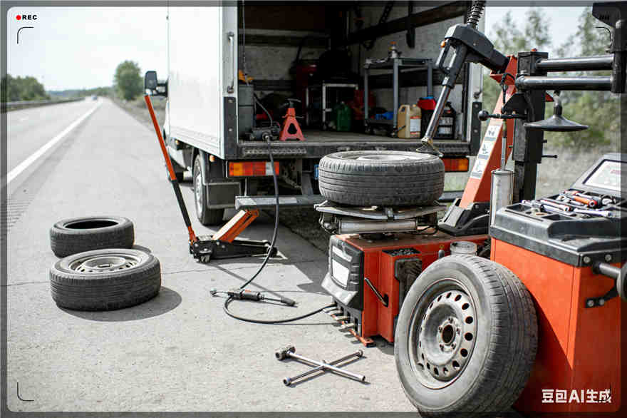 北海道路救援汽车送机油